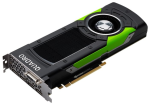PNY Nvidia Quadro P6000 24GB PCIE 4xDP1.4+DVI-D+3pin 3D-Stereo 384-bit 3840 Cores DDR5 1xDP to DVI-D (SL) adapter+Stereo connector bracket, p.ad. 1x 2x6-pin to 1x8-pin, Bulk