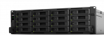 Synology Rack 3U  QC2,1GhzCPU/4Gb DDR4 UDIMM(upto 64)/RAID0,1,10,5,5+sp,6/upto 16hot plug HDDs SATA(3,5' or 2,5')(upto 28 with RX1217)/2xUSB/4GigEth (1xExpslot)/iSCSI/2xIPcam(upto 40)/2xPS/no rail/3YW
