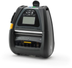 Zebra QLn420 Mobile Printer; CPCL, ZPL, XML, 802.11n, Mfi + Ethernet, DT/Linered Platen, .75'' Core, English, Grouping E, Shoulder Strap and Belt Clip, Media Width Sensor