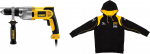 Дрель ударная dwd524ks +Толстовка dewalt