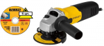 УШМ (болгарка) stgs7125-ru +Круг отрезной 125х1.2х22 dt42340zqz 5шт.