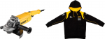 УШМ (болгарка) dwe490 +Толстовка dewalt