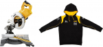 Пила торцовочная dcs778n-xj 54 В xr flexvolt +Толстовка dewalt