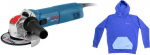 УШМ (болгарка) gwx 14-125 (06017b7000) x-lock +Куртка blue 1619m00u9s