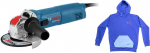 УШМ (болгарка) gwx 10-125 (06017b3000) x-lock +Куртка blue 1619m00u9s