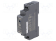 Mean Well Импульсный блок питания AC-DC Mean Well HDR-15-15 (15 В DC, 15 Вт)