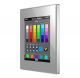 Сенсорная панель KNX/EIB InZennio Z41, алюминиевая рамка, цвет белый