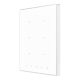 Zennio Выключатель сенсорный KNX Touch-MyDesign Plus, 6-кнопочный, пластиковая рамка, цвет белый