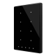 Zennio Выключатель сенсорный KNX Touch-MyDesign Plus, 8-кнопочный, пластиковая рамка, цвет чёрный