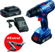 Дрель акк. BOSCH Gsr 180-li + swiss peak multitool (0.615.990.k9p)