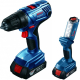 Дрель-шуруповерт BOSCH Gsr 180-li + gli 18v-300 
