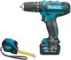 Набор Makita Дрель аккумуляторная hp331dwme +Рулетка pgc-80520 