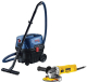 Набор BOSCH Пылесос gas 12-25 pl (060197c100) +УШМ (болгарка) dwe4051 