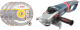 Набор BOSCH УШМ (болгарка) gws 26-230 lvi (0.601.895.f04) +Набор 06159975h7 