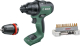 Набор BOSCH Дрель аккумуляторная advancedimpact 18 (0.603.9b5.104) +Набор бит max grip (2608522134) 