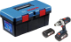 Набор BOSCH Дрель аккумуляторная gsr 36 ve-2-li (0.601.9c0.100) +Ящик toolbox pro 1600a018t3 