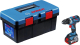 Набор BOSCH Дрель аккумуляторная gsr 18v-60 c (06019g1100) +Ящик toolbox pro 1600a018t3 