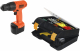 Набор BLACK & DECKER Дрель аккумуляторная cd121-ru +Ящик 1-92-734 