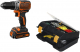 Набор BLACK & DECKER Бесщеточный шуруповерт bl186kb-qw +Ящик 1-92-734 