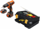 Набор BLACK & DECKER Дрель аккумуляторная bdcdd12kb-xk +Ящик 1-92-734 
