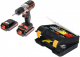 Набор BLACK & DECKER Дрель-шуруповерт asd18kb-qw +Ящик 1-92-734 