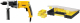 Набор DeWalt Дрель ударная d21805ks +Органайзер 1-92-748 