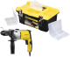 Набор STANLEY Дрель ударная stdh8013c-ru +Ящик jumbo 16 1-92-905 