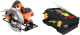 Набор BLACK & DECKER Пила циркулярная cs1550-qs +Ящик 1-92-734 