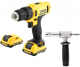 Набор DeWalt Дрель аккумуляторная dcd710d2 +Адаптер АШ-02 