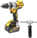 Набор DeWalt Бесщеточный шуруповерт dcd991x1-qw +Адаптер АШ-02 