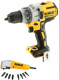 Набор DeWalt Бесщеточный шуруповерт xrp dcd991nt-xj +Насадка dt71517 