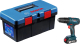 Набор BOSCH Дрель-шуруповерт gsb 180-li (0.601.9f8.320) +Ящик toolbox pro 1600a018t3 
