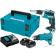 Шуруповерт аккумуляторный Makita Dfs452tjx2 
