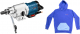 Набор BOSCH Дрель алм.бурения gdb 350 we (0.601.189.900) +Куртка blue 1619m00u9s 