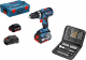 Набор BOSCH Дрель ударная gsb 18v-60 c (06019g2100) +Набор бит и сверл 1619gx1400 