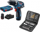 Набор BOSCH Дрель-шуруповерт gsr 12v-35 (06019h8002) +Набор бит и сверл 1619gx1400 