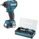 Набор Makita Бесщеточный шуруповерт df032dwme 187264 +Набор бит b-36170 