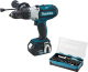 Набор Makita Дрель аккумуляторная dhp451rfe +Набор бит b-36170 