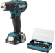 Набор Makita Дрель-шуруповерт df333dwme +Набор бит b-36170 