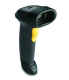Zebra LS2208 Black with Stand Keyboard Wedge Kit: LS2208-SR20007R Scanner, CBA-K01-S07PAR Keyboard Wedge Cable, 20-61019-02R Stand