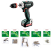 Шуруповерт powermaxx bs 12 q 601037500 + Наборы креплений