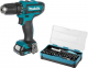 Набор Makita Дрель-шуруповерт df331dwye +Набор бит b-36170 